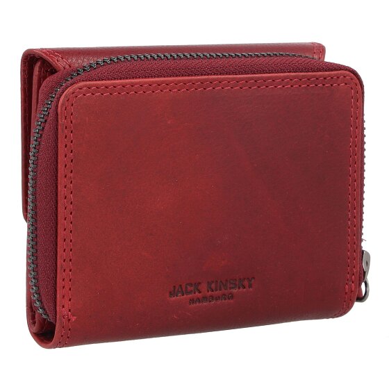 Jack Kinsky Geldbörse RFID Schutz Leder 11 cm