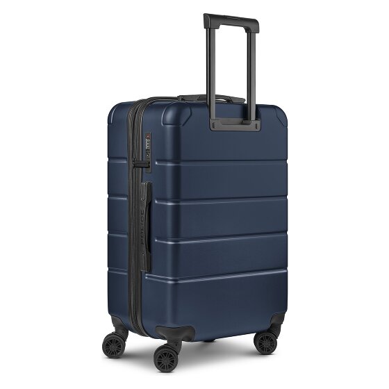 Police Dublin 4 Rollen Trolley M 64 cm mit Dehnfalte