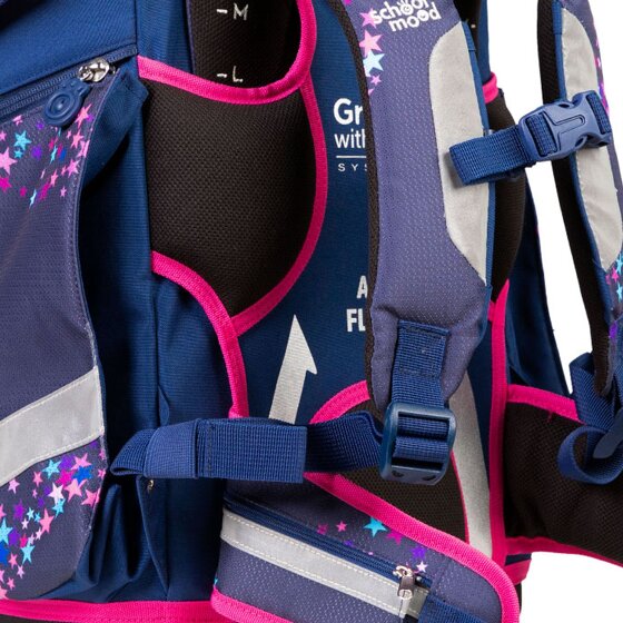 School-Mood Champion Maxx Pro Mila Schulranzen-Set 7-teilig