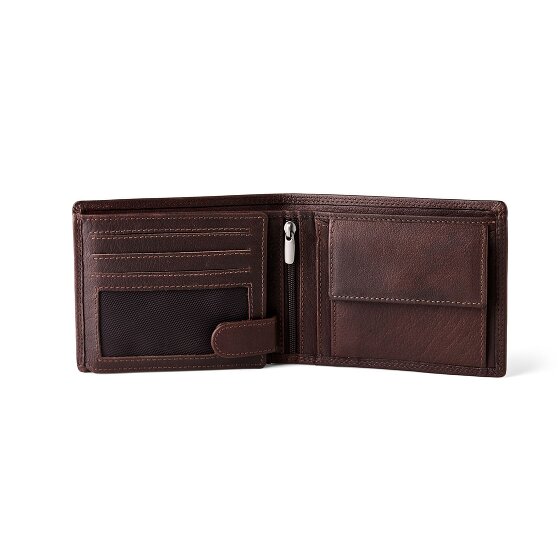 Jack Kinsky Porto 101 Geldbörse RFID Schutz Leder 12.5 cm