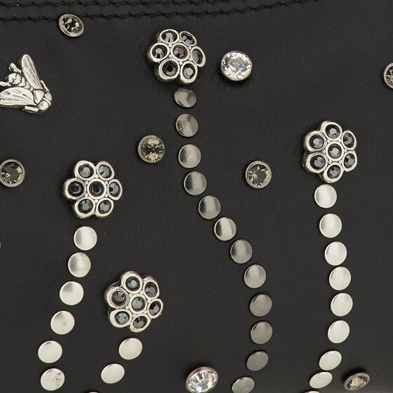 Gabs Pepita Schultertasche Leder 20 cm mit Dehnfalte