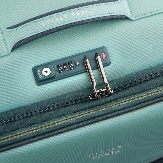 Delsey Paris Brochant 3 4 Rollen Trolley 67 cm mit Dehnfalte