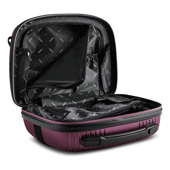 Redolz Essentials 14 Kofferset 2 tlg. Kabinentrolley mit Dehnfalte + Beautycase