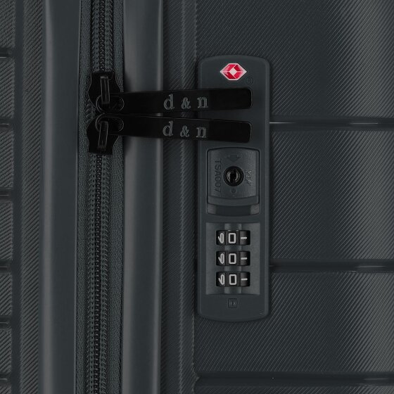 d&n Travel Line 4600 4 Rollen Trolley M 65 cm