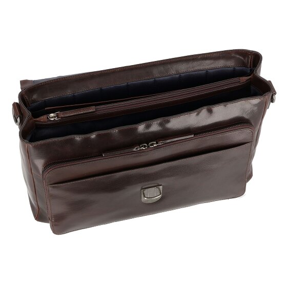 Leonhard Heyden Roma Aktentasche Leder 40 cm Laptopfach