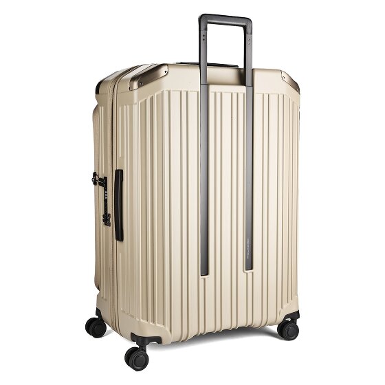 Piquadro PQ-Light 4 Rollen Trolley 78 cm mit Dehnfalte
