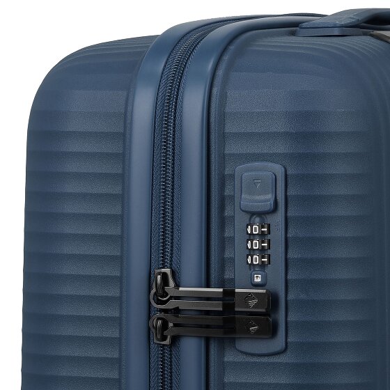 Travelite Air Stripe 4 Rollen Kabinentrolley 55 cm