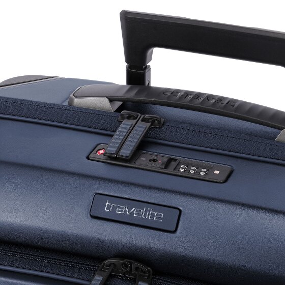 Travelite Millennium 4 Rollen Kabinentrolley 55 cm Laptopfach