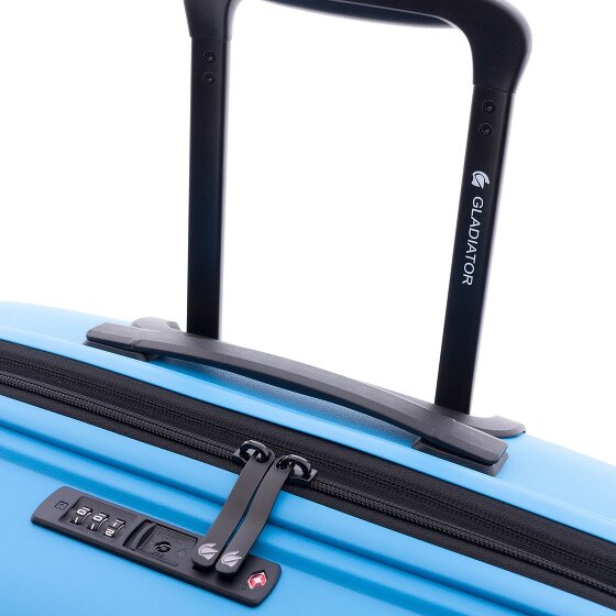 Gladiator 2800 4 Rollen Trolley 67 cm mit Dehnfalte