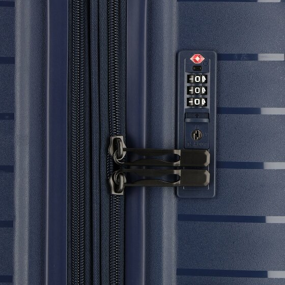 d&n Travel Line 4500 4 Rollen Trolley L 75 cm mit Dehnfalte