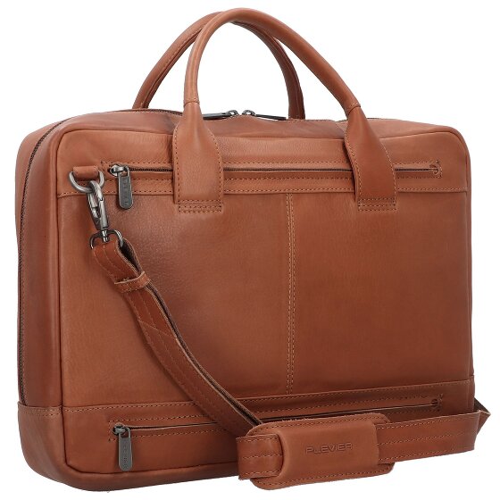 Plevier Gherkin Gherkin Aktentasche Leder 40 cm Laptopfach