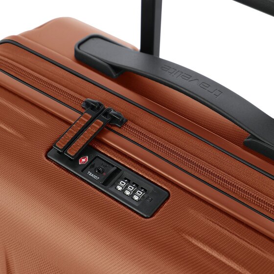 Travelite Dynamiic 4 Rollen Kofferset 3-teilig mit Dehnfalte