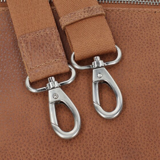 Plevier Urban Aktentasche Leder 39 cm Laptopfach