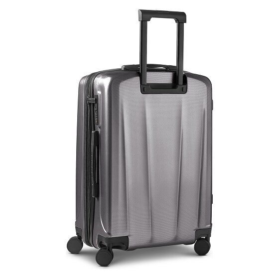 Police New York 4 Rollen Trolley M 62 cm mit Dehnfalte