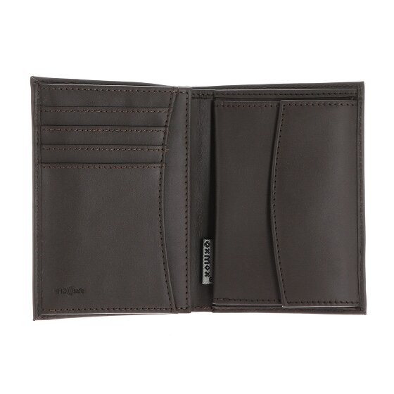 oxmox Leather Geldbörse RFID Schutz Leder 10 cm