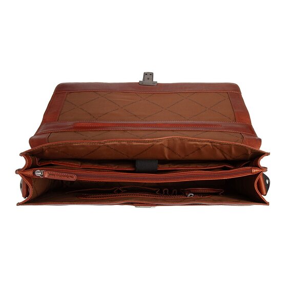 The Chesterfield Brand Salvatore Aktentaschen Messenger Leder 42 cm Laptopfach