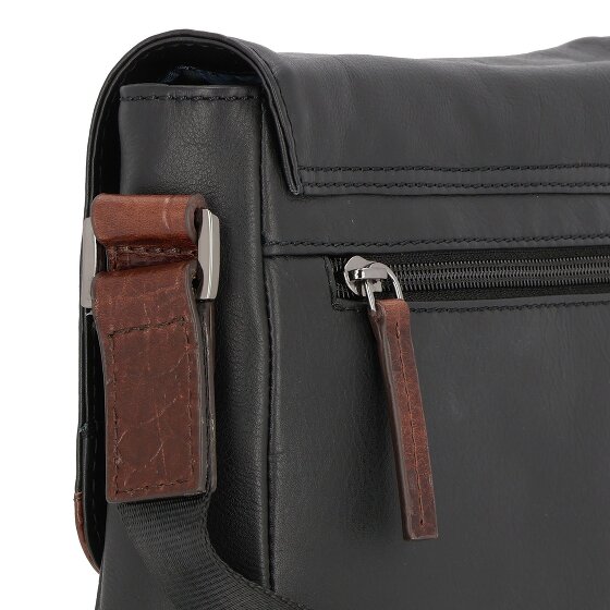 bugatti Corso DeLuxe Umhängetasche Leder 21 cm