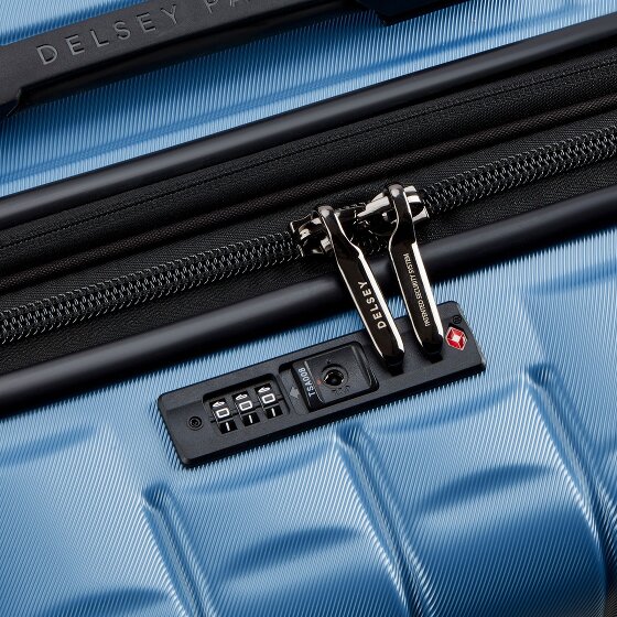Delsey Paris Longitude 4 Rollen Trolley 76 cm mit Dehnfalte