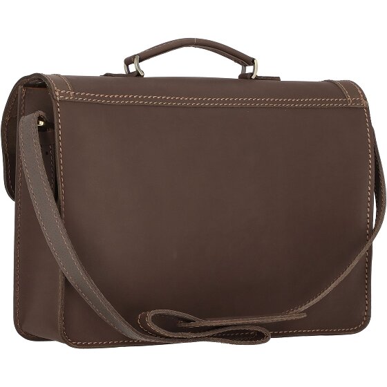 Mika Reed Aktentasche Leder 39 cm