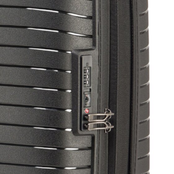 Stratic Novium 4 Rollen Kabinentrolley S 55 cm mit Dehnfalte