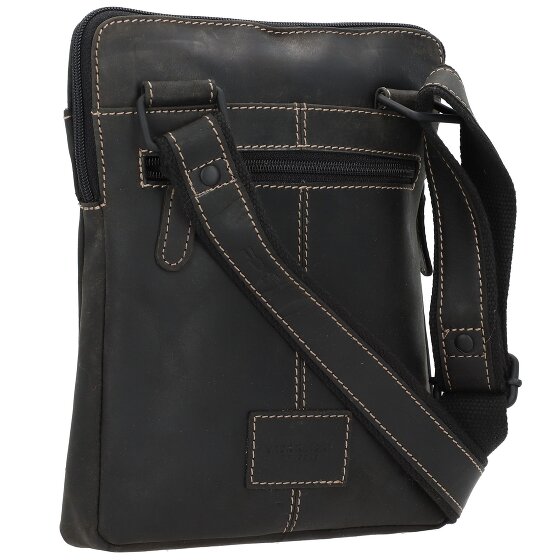 Jack Kinsky Baltimore 24 Umhängetasche Leder 19 cm