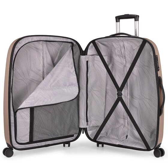 Gabol Paradise XP 4 Rollen Trolley L 77 cm mit Dehnfalte