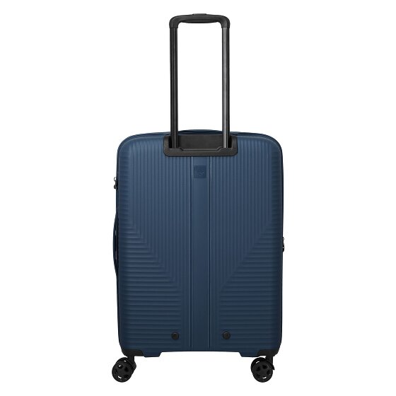 Travelite Air Stripe 4 Rollen Kofferset 3-teilig mit Dehnfalte