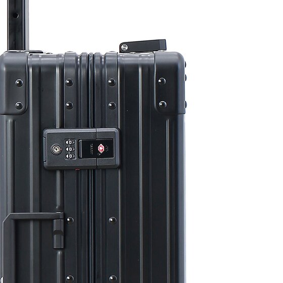 Aleon Traveler International 4-Rollen Kabinentrolley Aluminium 55 cm