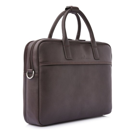 Castelijn & Beerens Aktentasche Leder 40 cm Laptopfach