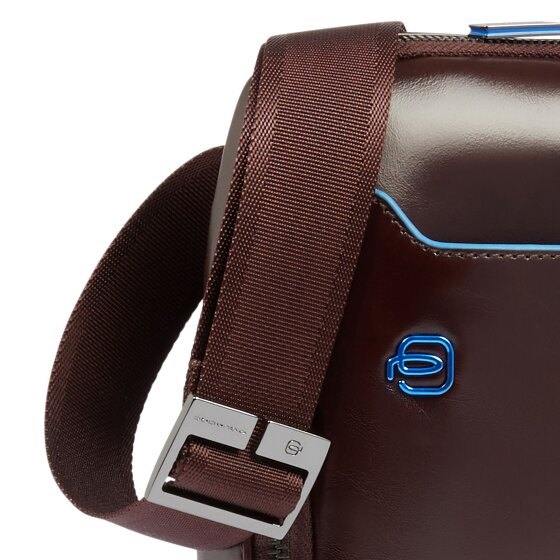Piquadro Blue Square Umhängetasche Leder 21 cm