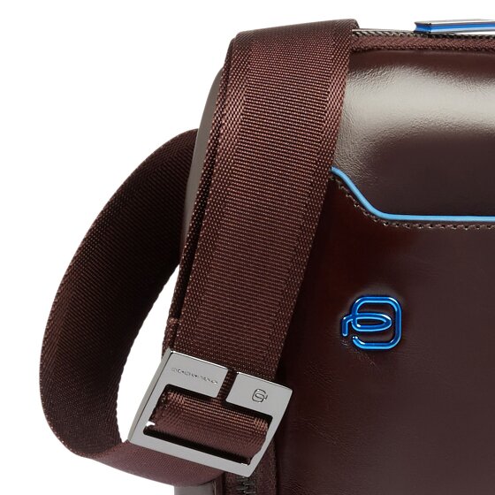 Piquadro Blue Square Umhängetasche Leder 21 cm