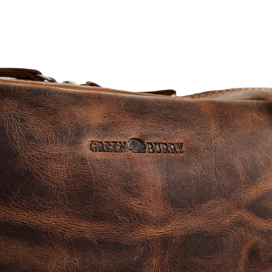 Greenburry Vintage Schultertasche Leder 42 cm