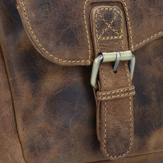 Greenburry Vintage Umhängetasche Leder 26 cm