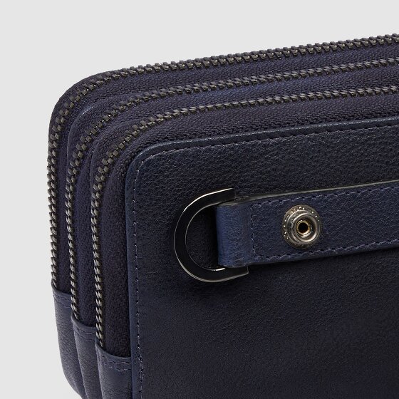 Piquadro Cronus Kulturbeutel Leder 19.5 cm