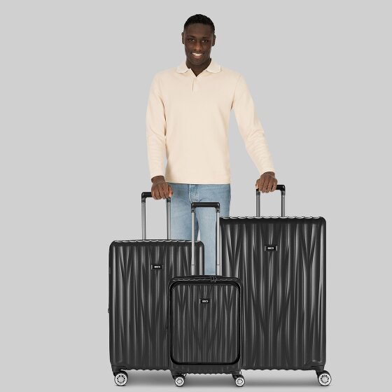 Bric's Cervia 2.0 4 Rollen Kofferset 3-teilig mit Dehnfalte