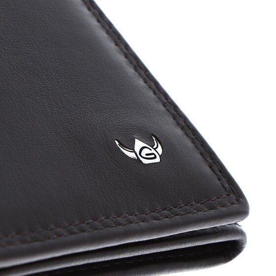 Golden Head Polo Geldbörse RFID Schutz Leder 10 cm