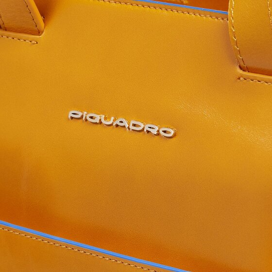 Piquadro Blue Square Shopper Tasche Leder 40 cm