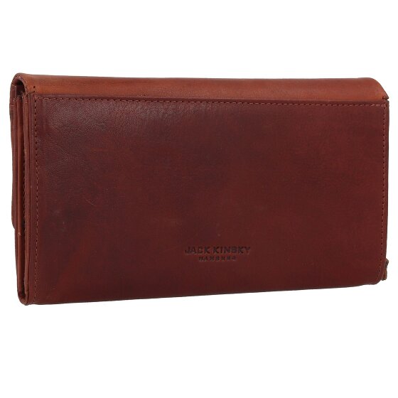 Jack Kinsky Risör Geldbörse RFID Schutz Leder 19 cm