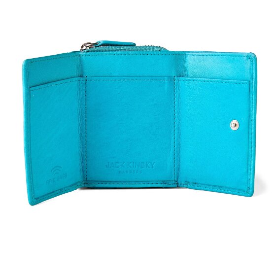 Jack Kinsky Aruba Geldbörse RFID Schutz Leder 10 cm