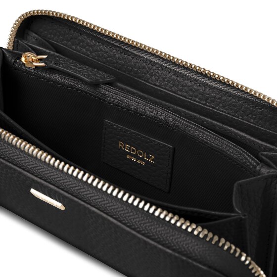 Redolz Leather Essentials Geldbörse Leder 19 cm