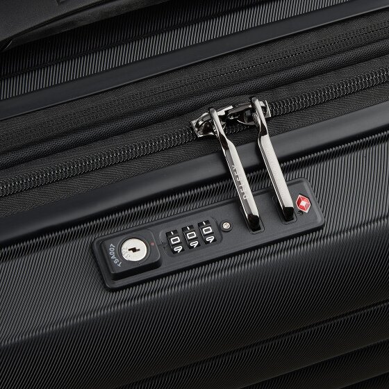 Delsey Paris Shadow 5.0 4-Rollen Businesstrolley 38 cm Laptopfach mit Dehnfalte