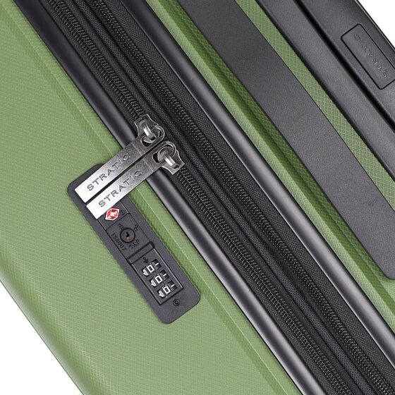 Stratic Bright+ 4 Rollen Trolley M 66 cm mit Dehnfalte