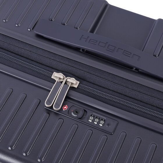 Hedgren Raku 4 Rollen Trolley 65.5 cm mit Dehnfalte