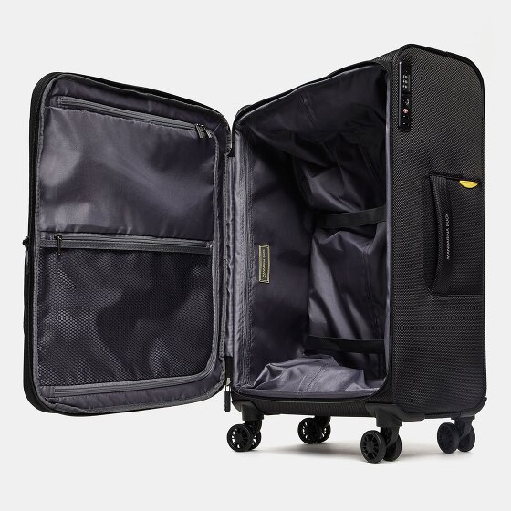 Mandarina Duck Zephyr 4 Rollen Trolley M 67 cm mit Dehnfalte