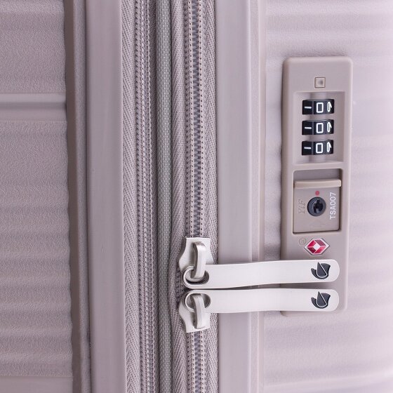 Gladiator 0800 4 Rollen Kabinentrolley 55 cm mit Dehnfalte