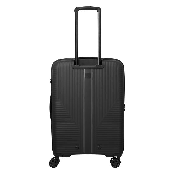 Travelite Air Stripe 4 Rollen Kofferset 3-teilig mit Dehnfalte