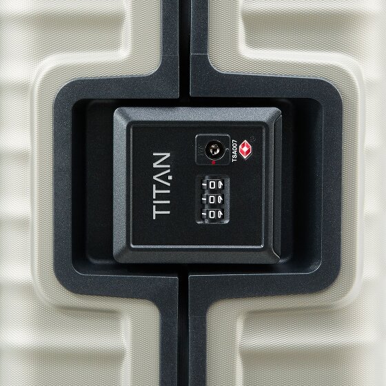 Titan Litron Frame 4 Rollen Kabinentrolley 55 cm Laptopfach