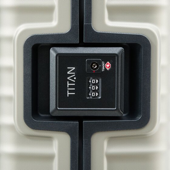 Titan Litron Frame 4 Rollen Kabinentrolley 55 cm Laptopfach