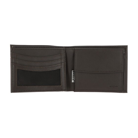 oxmox Leather Geldbörse RFID Schutz Leder 10 cm