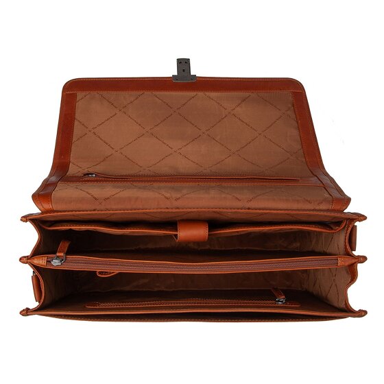 The Chesterfield Brand Glenwood Aktentaschen Messenger Leder 42 cm Laptopfach